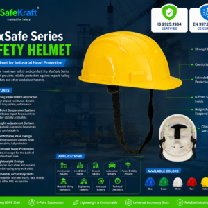 MaxSafe Series Safety Helmet ,Safety Helmet for Industrial Head Protection
