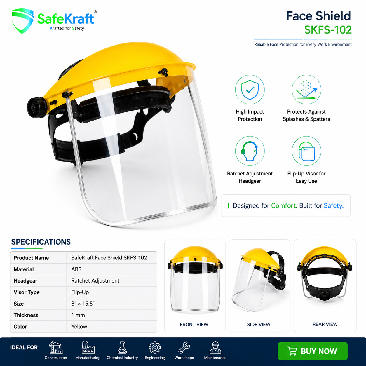 Face Shield SKFS-102 Face Shield SKFS-102