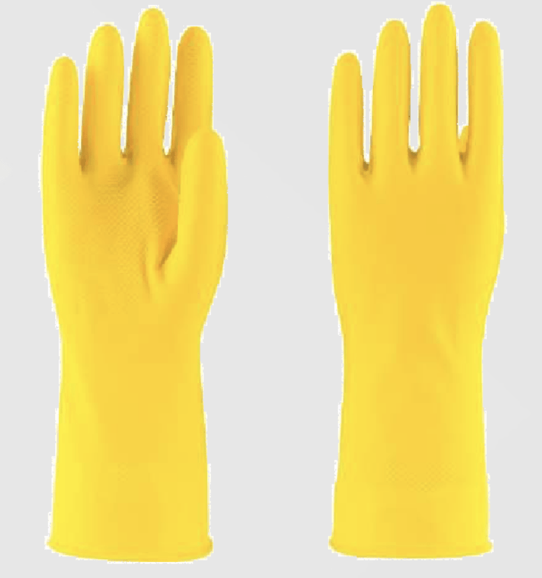 SafeKraft Latex Hand Gloves - SKHLY