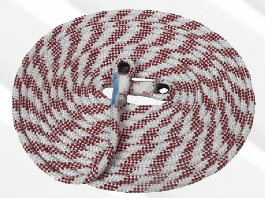 SafeKraft SKKMR 11 Kernmantle Rope Anchorage Line with 11 mm diameter and karabiner for fall protection.