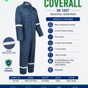 SafeKraft Full Body Coverall – SK 1207