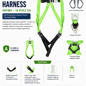 safekraft full body Harness 16 POLY EA