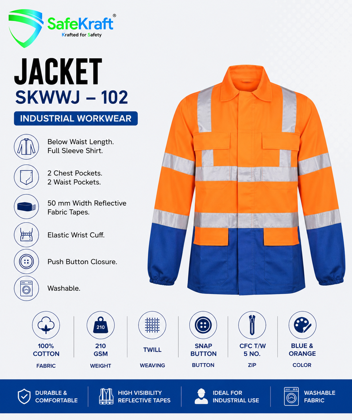 SafeKraft Jacket – SKWWJ – 102 SafeKraft Jacket – SKWWJ – 102