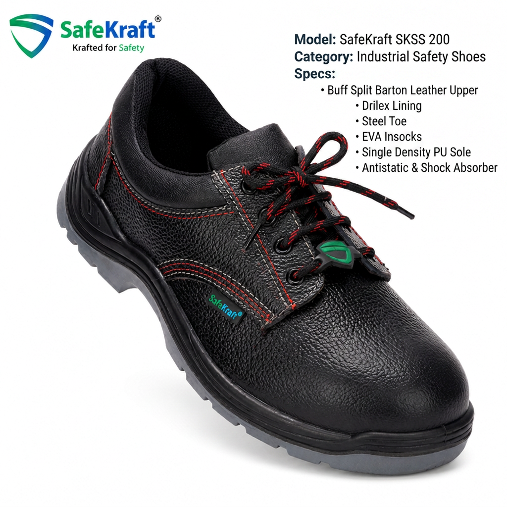 SafeKraft SKSS 200 Steel Toe Safety Shoes SafeKraft SKSS 200 Steel Toe Safety Shoes