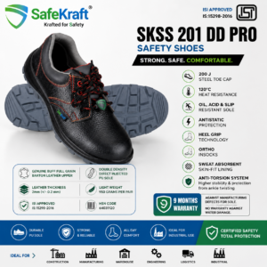 SafeKraft Safety Shoes – SKSS 201 DD Pro