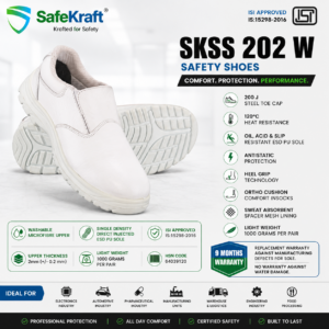 SafeKraft Safety Shoes - SKSS 202 W