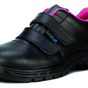SafeKraft Senorita Ladies Safety Shoes with Steel Toe and PU Sole