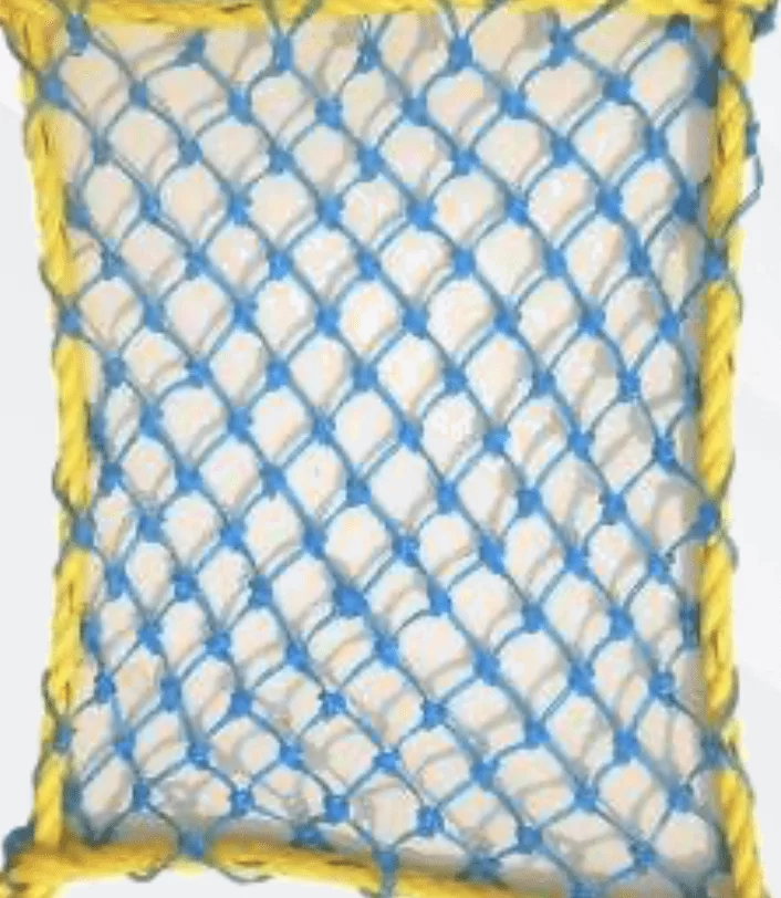SafeKraft Industrial Safety Net SKDCSN with double corded border rope for construction and fall protection