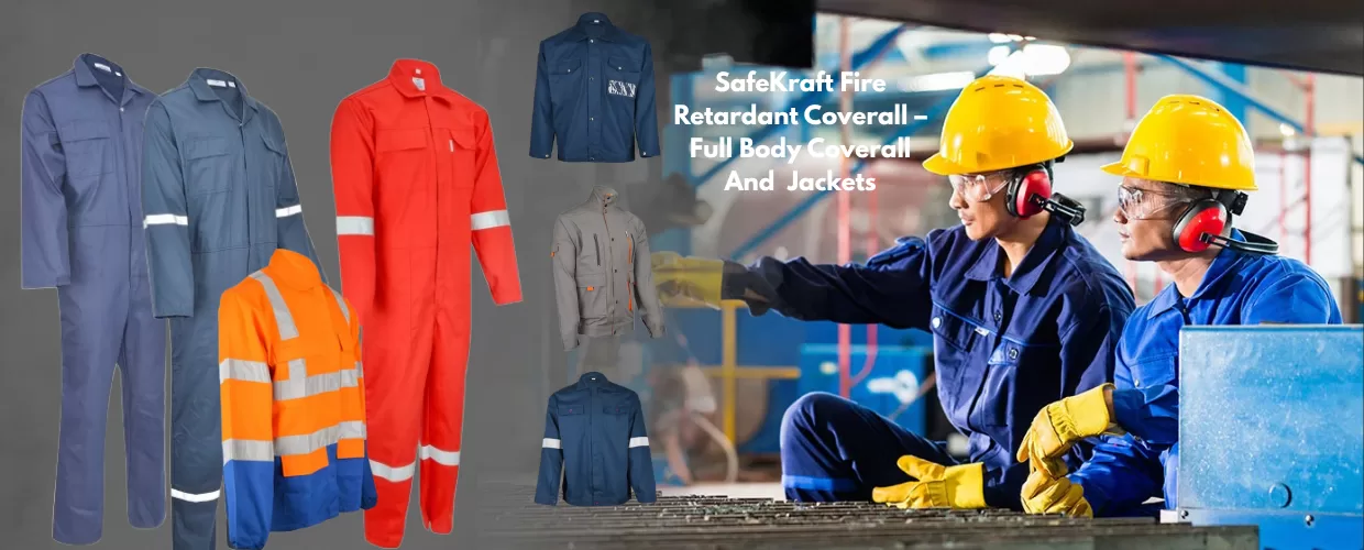 SafeKraft Fire Retardant Coverall