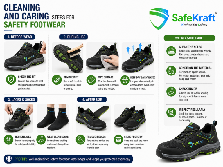 Cleaning and Caring Steps for Safety Footwear Common Mistakes to Avoid