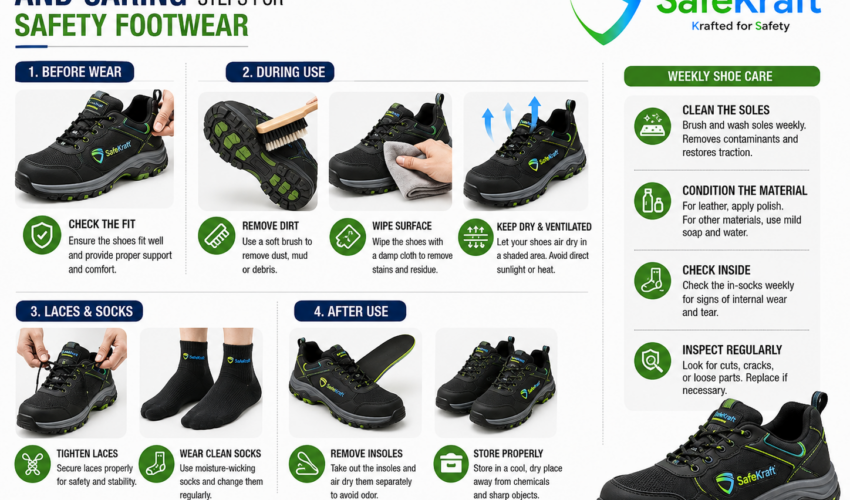 Cleaning and Caring Steps for Safety Footwear Common Mistakes to Avoid