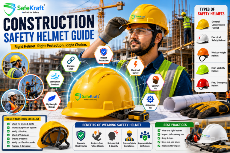 Construction Safety Helmet Guide: Choosing the Right Head Protection for Construction Workers