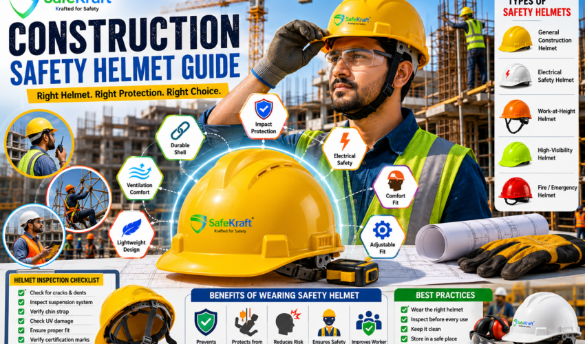 Construction Safety Helmet Guide: Choosing the Right Head Protection for Construction Workers