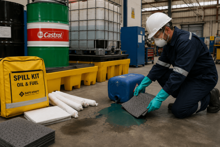 Industrial Spill Containment Protecting Workers, Equipment, and the Environment