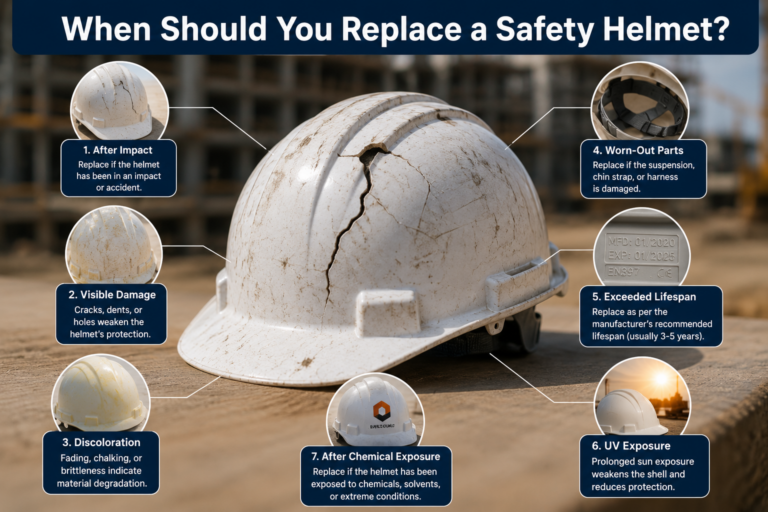 When Should You Replace a Safety Helmet? A Complete Workplace Safety Guide