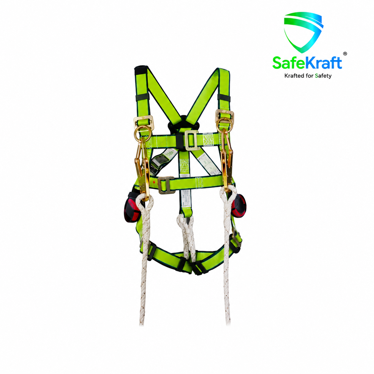 SafeKraft Full Body Harness Magnum – 140 kg Safety Harness