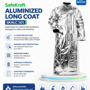 SafeKraft SKALC 101 aluminized long coat for heat protection