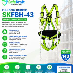 SafeKraft Full Body Harness SKFBH-43
