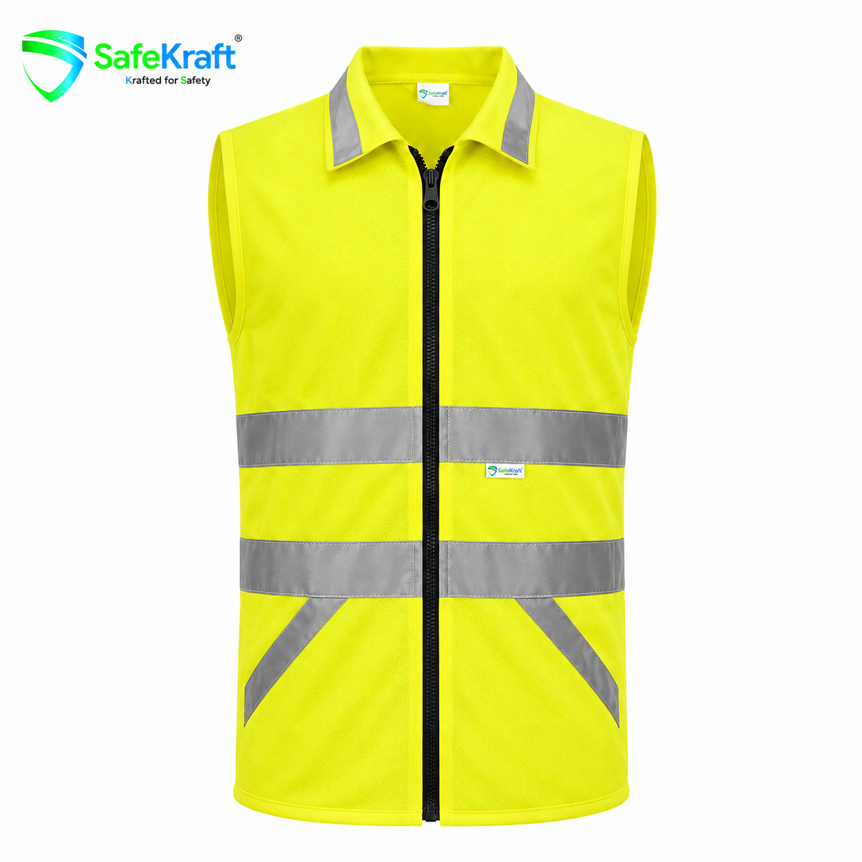 SafeKraft Reflective Jacket SKRJ-125-2 - Image 2