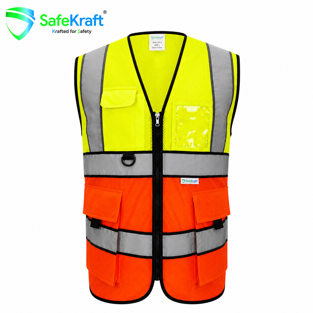 SafeKraft Reflective Jacket SKRJ-127-2