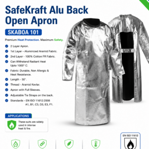SafeKraft SKABOA 101 aluminized heat resistant apron
