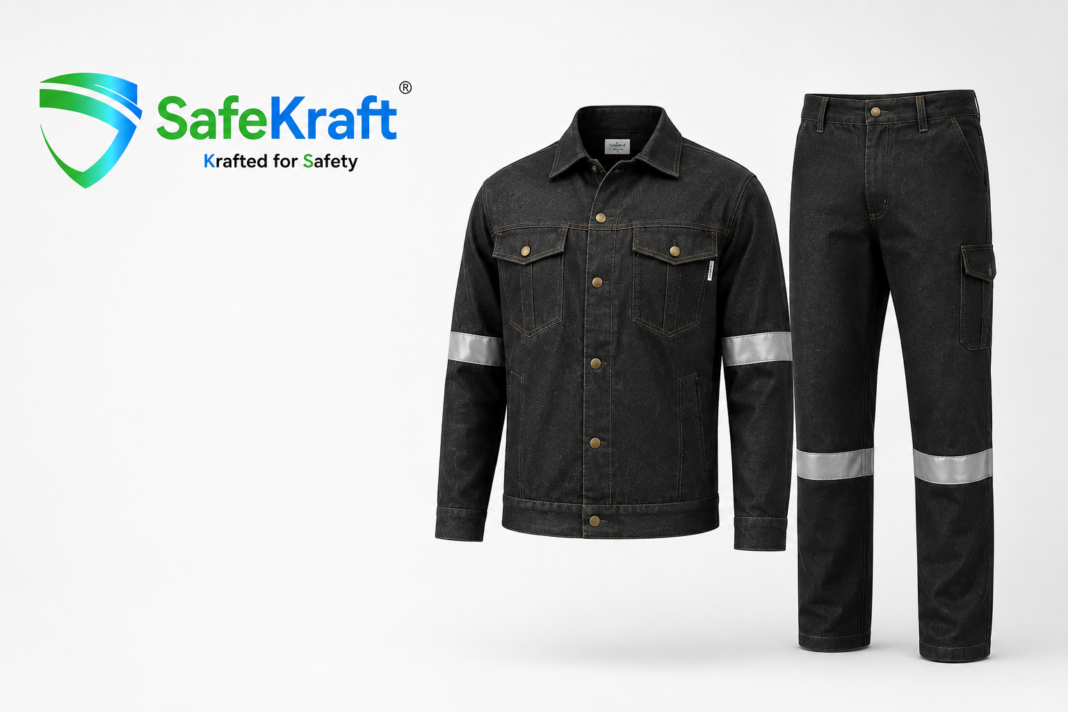 Our Other Safety Products SafeKraft also offers a wide range of industrial PPE and workplace safety products. In addition, businesses can explore other protection categories according to their workplace requirements. Eye Protection Equipment Ear Protection Equipment Head Protection Equipment Hand Protection Equipment Foot Protection Equipment Respiratory Protection Equipment Hearing Protection Equipment Fall Protection Equipment Body Protection Equipment Road Safety Equipment Spill Containment Equipment Safety Nets Industrial Workwear & Uniforms Therefore, businesses can source multiple workplace safety products from SafeKraft for different industrial applications.