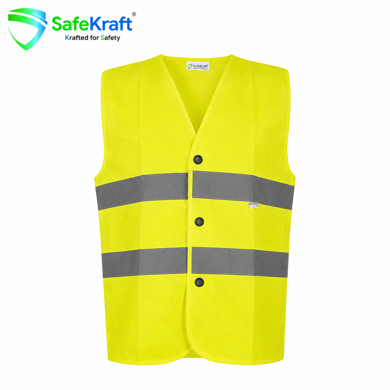 SafeKraft Reflective Jacket – SKRJ-107-1 - Image 2