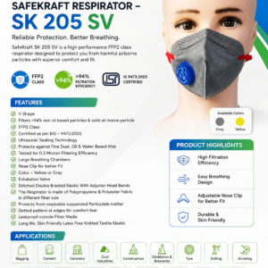 SK 205 SV respirator FFP2 industrial safety mask