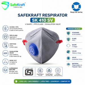 SK 410 SV Respirator FFP3 industrial respiratory protection mask