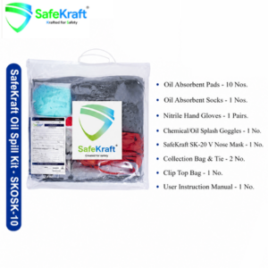 SafeKraft Oil Spill Kit SKOSK-10