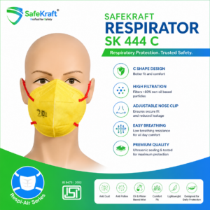 SK 444 C Respirator FFP1 dust protection mask by SafeKraft