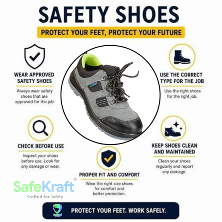 Safety Footwear Sole and Footbed: How the Right Design Improves Workplace Comfort and Protection